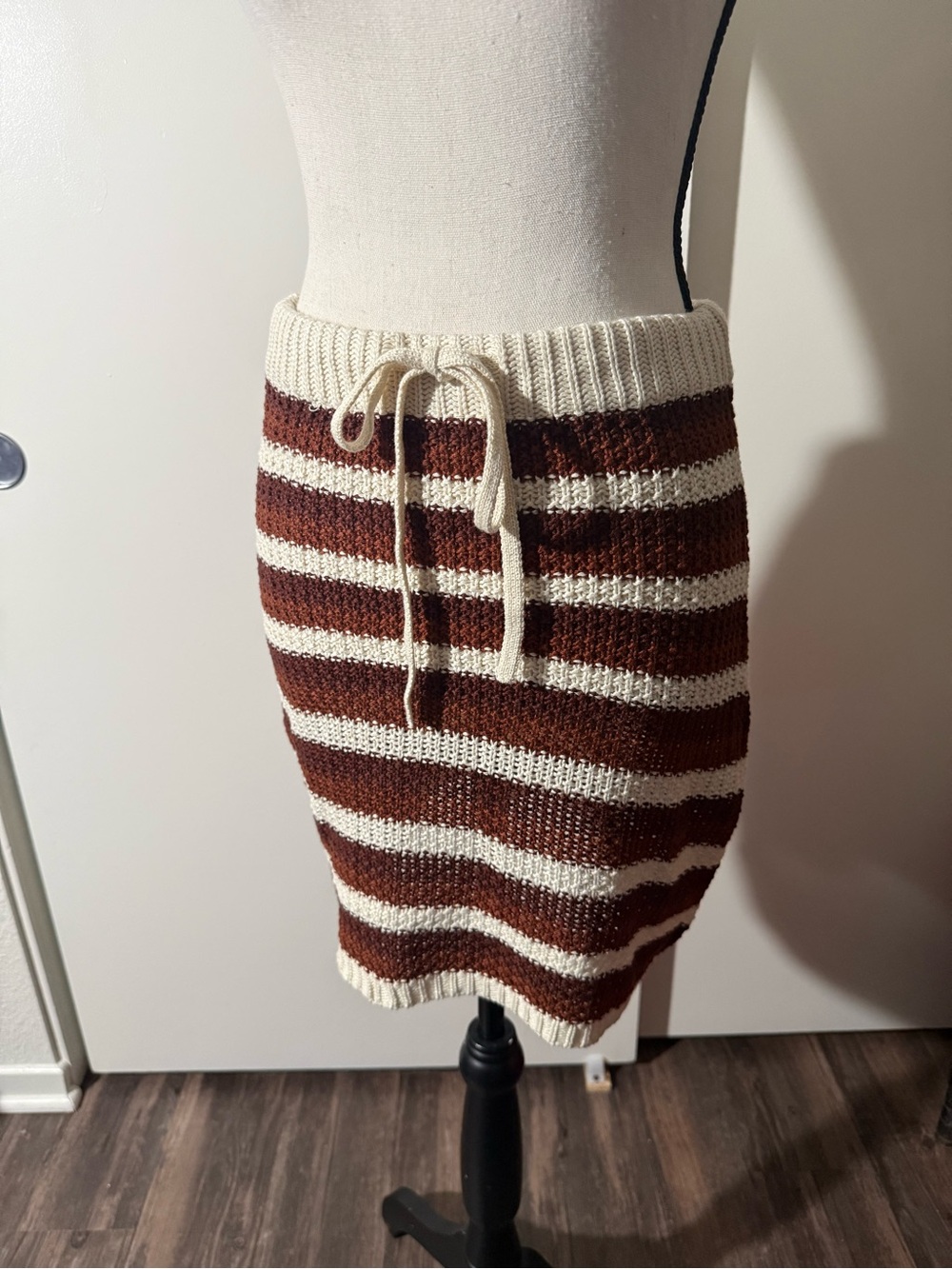 🤎🤍 Fashion Nova Cabana Babe Crochet Mini Skirt 🤍🤎